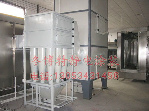 冬博特靜電涂裝設(shè)備廠 專業(yè)經(jīng)銷(xiāo)與自產(chǎn)自銷(xiāo)小旋風(fēng)粉末回收機(jī)